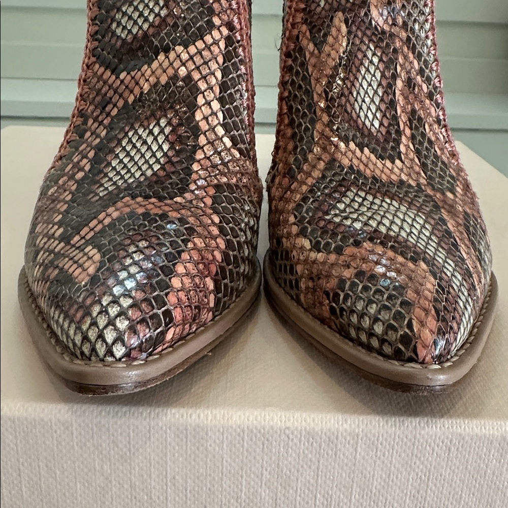 Alexandre Birman Benta Python Bootie - Picture 4 of 12